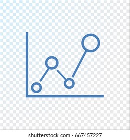  Chart icon Vector.