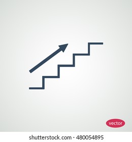 chart icon, vector best flat icon, EPS