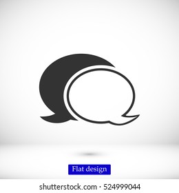 Chart icon, vector best flat icon, EPS