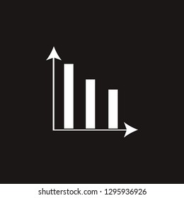 chart icon. chart vector design. sign design
