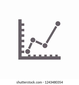 chart icon . Vector  Eps 10 