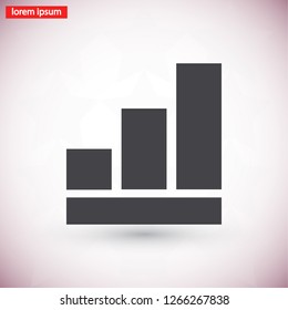 chart icon . Vector  Eps 10 