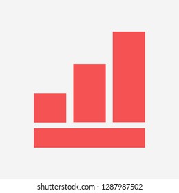 chart icon . Vector  Eps 10 