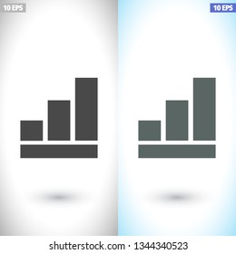 chart icon . Vector  Eps 10 