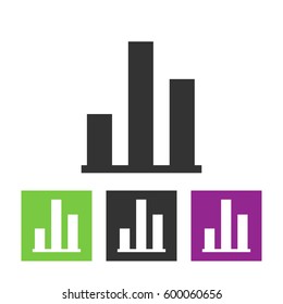 chart icon . Vector Eps 10