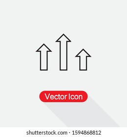 Chart Icon Vector Illustration Eps10