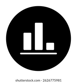 Chart icon vector. schedule illustration sign. diagram symbol or logo.