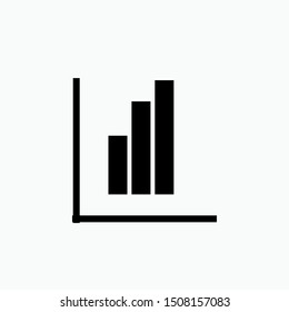 Chart Icon - Vector, Sign and Symbol for Design, Presentation, Website or Apps Elements.