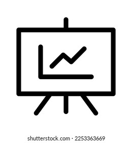 Chart Icon Vector Symbol Design Illustration