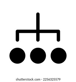 Chart Icon Vector Symbol Design Illustration