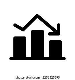Chart Icon Vector Symbol Design Illustration