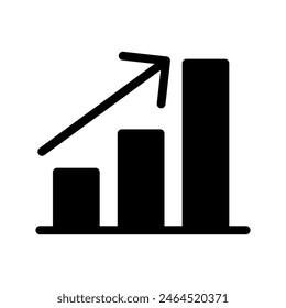 Chart Icon Vector Symbol Design Illustration