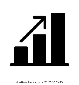 Chart Icon Vector Symbol Design Illustration