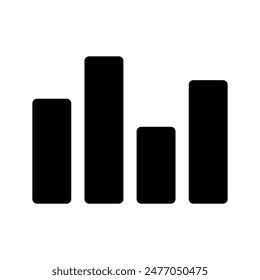 Chart Icon Vector Symbol Design Illustration