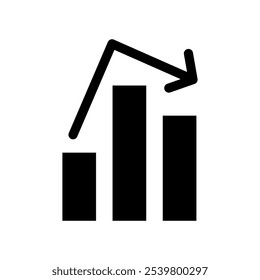 Ilustração de Design de Símbolo de Vetor de Ícone de Gráfico