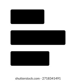 Icono de gráfico Ilustración de diseño de símbolo de Vector