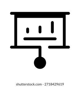 Icono de gráfico Ilustración de diseño de símbolo de Vector