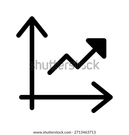 Chart Icon Vector Symbol Design Illustration