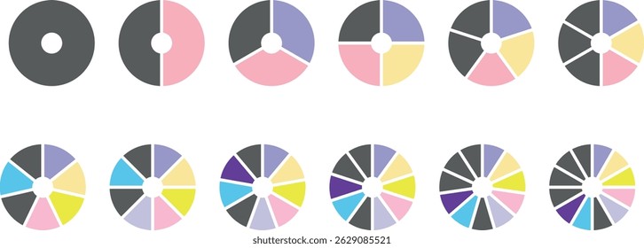 chart, illustration, diagram, business, vector, design, template, circle, graph, pie chart, infographic, internet, finance, no people, time, cycle - vehicle, savory pie, finance and economy, concepts,