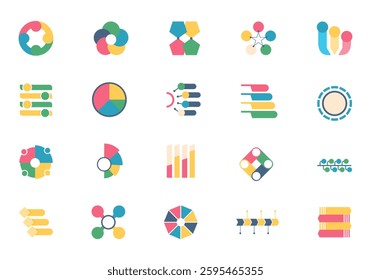 Chart Infographic Design Element Set