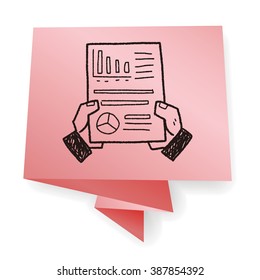 chart infograp;hic doodle drawing