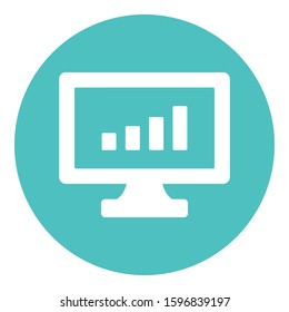 
Chart   Isolated Vector icon which can easily modify or edit
