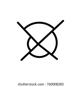 Chart line icon. High quality black outline logo for web site design and mobile apps. Vector illustration on a white background.