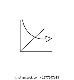 chart line icon,vector best line icon.