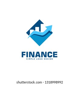 Chart Logo Design Related Finance Stock Vector (royalty Free 