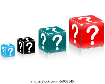 chart made of question box