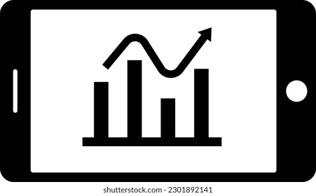 panel de análisis del diagrama de teléfonos gráfico