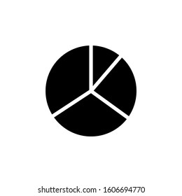 Chart pie diagram icon. Simple business performance icons for ui and ux, website or mobile application