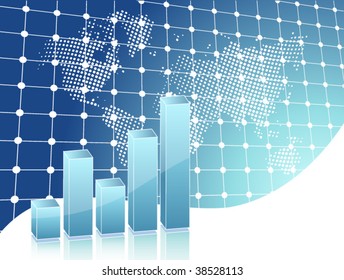 Chart with planet