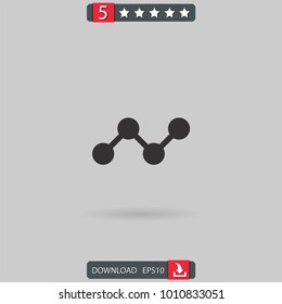 Chart vector icon