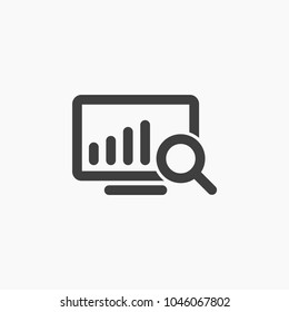 Chart vector icon