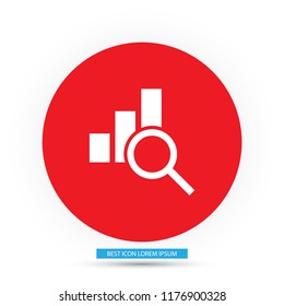 Chart vector icon
