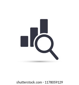 Chart vector icon