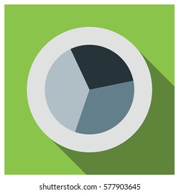 Chart vector icon