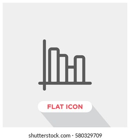 Chart vector icon