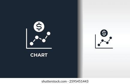 Chart Vector, Icon Or Logo Sign Isolated Symbol Illustration