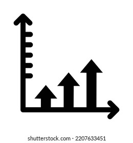 Chart Vector Icon which is suitable for commercial work and easily modify or edit it

