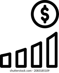 chart vector illustration isolated on a transparent background . color vector icons for concept or web graphics.