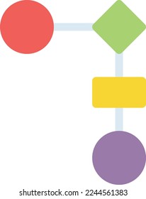 chart  Vector illustration on a transparent background. Premium quality symmbols. Line Color vector icons for concept and graphic design.