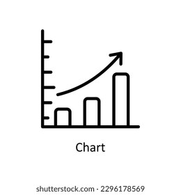 Chart  Vector   outline Icons. Simple stock illustration stock