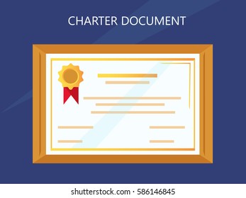 Charter Document With Frame, The Document Award Nomination