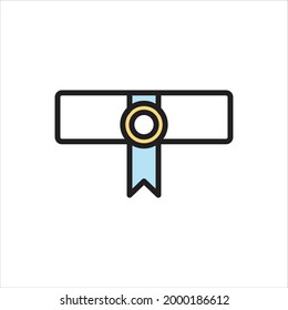 Charter Icon Simple Vector Illustration