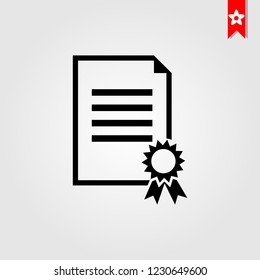 charter line icon flat style isolated on background. charter icon sign symbol for web site and app design.