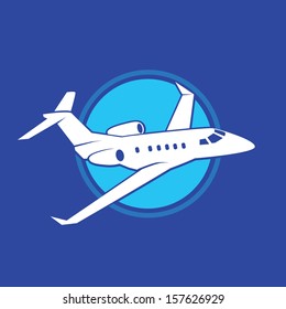 charter plane, aircraft abstract