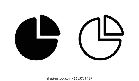 Vector de iconos de gráficos y diagramas para Sitio web