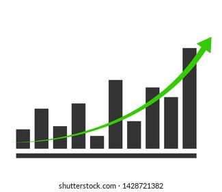 Charts and graphs vector. Diagram icon template. 